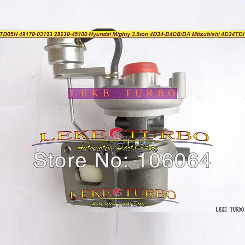 TD05H 49178-03123 49178-03122 28230-45100 Turbo 28230 45100 For Hyundai Mighty 3.5T COUNTY NEW COMBI D4DB  D4DA 4D34 4D34 TDI