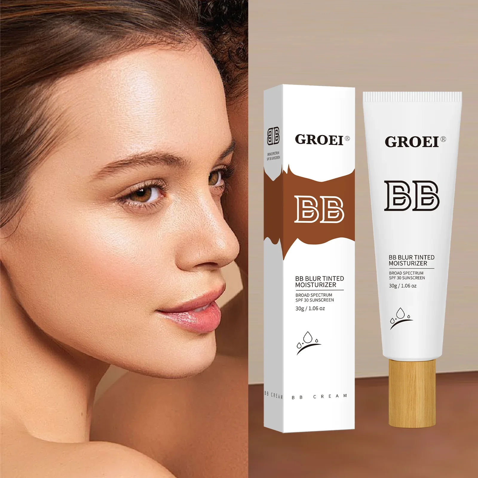 BB Cream Puff Moisturizing Make Up Foundation Natural Concealer Whitening Oil-control Waterproof Makeup Cosmetics ﻿