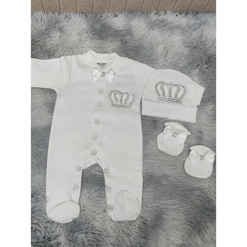 set-di-abbigliamento-per-neonati-tuta-comoda-e-traspirante-con-fiocco-decorativo-e-corona-design-facile-da-indossare-e-togliere-adatto