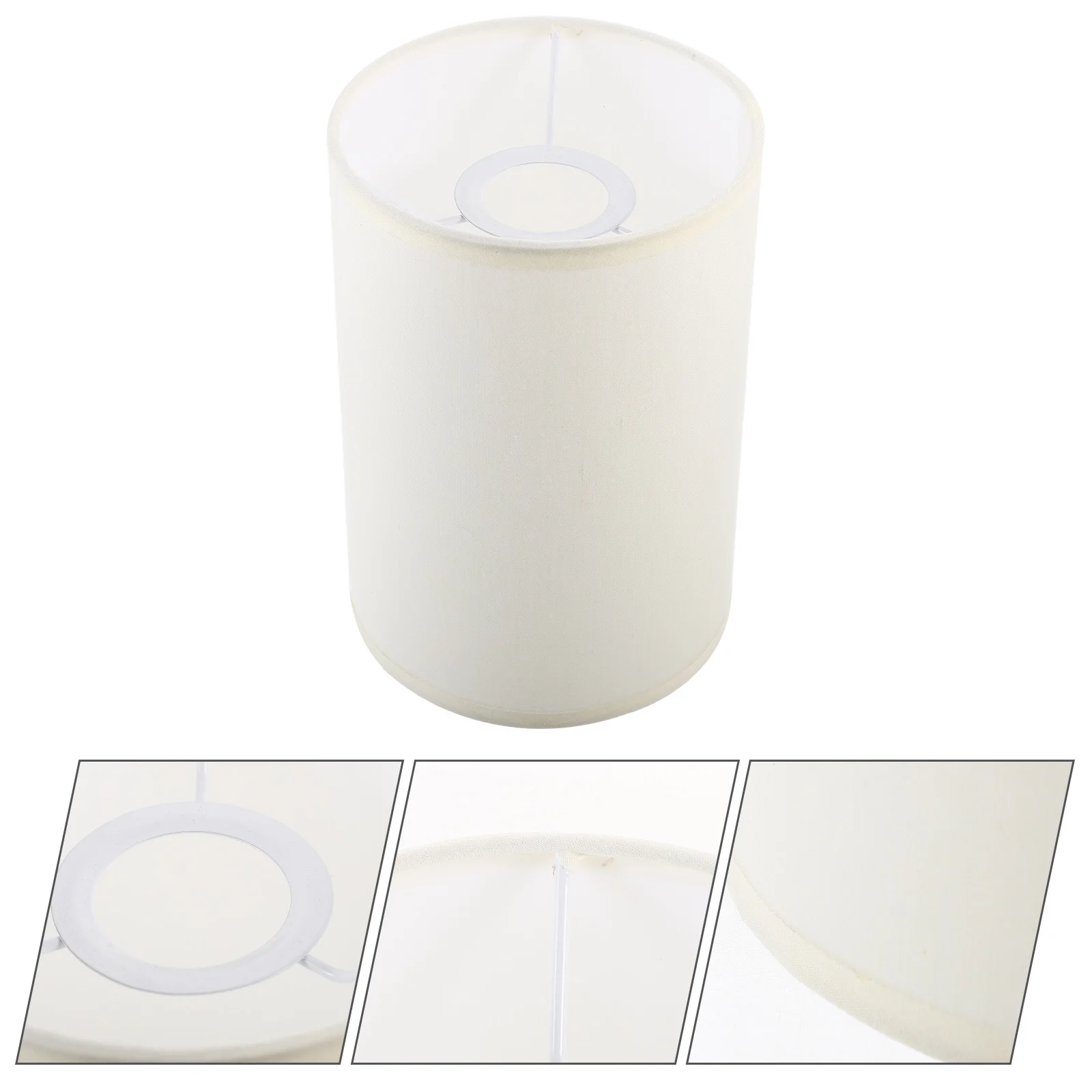 

Round Tc Iron Lampshade Simple Decorative Cover for Table Lamp Floor Lamp E27 Light Socket Replacement Lampshade