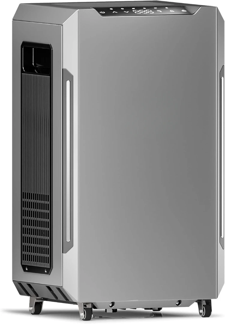 

120 PPD Dehumidifier for Basement, Commercial Dehumidifier with Pump and Drain Hose - High-Capacity Moisture and Humidi