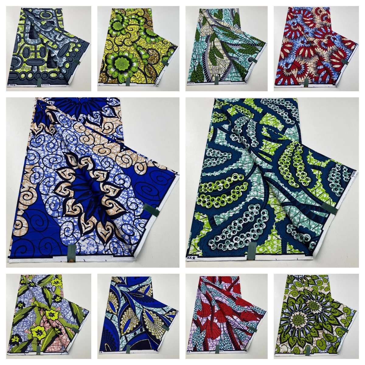 Guaranteed Veritable Original Fabric Real Wax Printed Fabric Ghana Ankara Pagne African Dress 100% Cotton Wax Pagne Soft Tissu