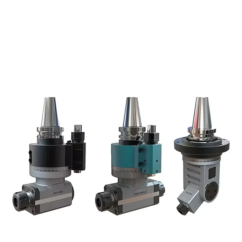 Right Angle Milling Head for CNC Machining Center Side Milling Head 90 Degree CNC Angle Head OEM Factory Milling Wholesale