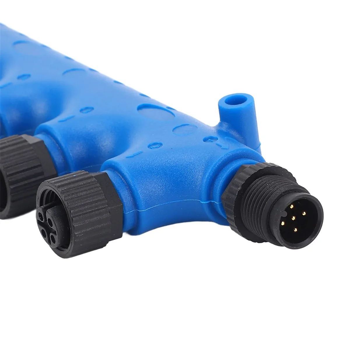 

Backbone Cable Terminator Multiport Tee Connector Stable Connection Oil Resist Heat Proof IP67 Water for NMEA2000