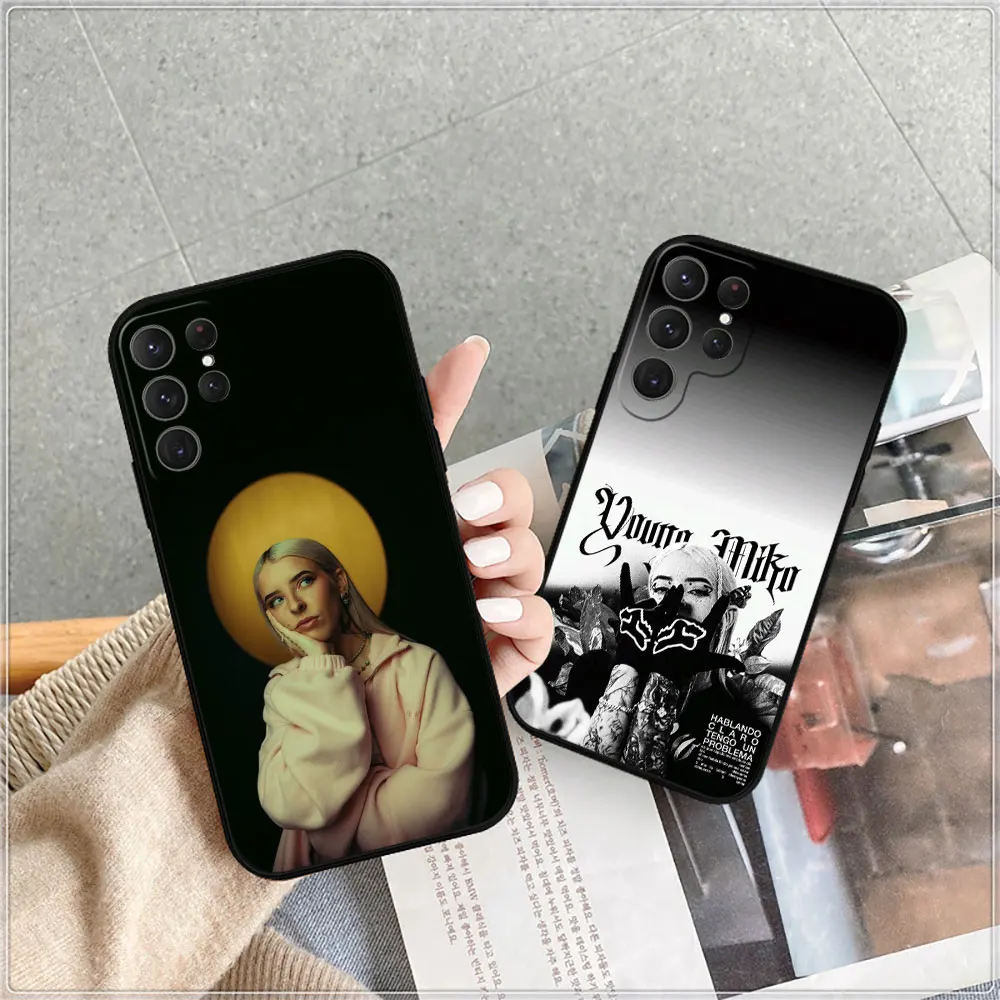 Singer Young Miko Rapper Phone Case For Samsung Galaxy S24 Case S22 S21 S20 S23 Ultra Fe S10 S25 S9 S8 Plus Soft Silicone Cover