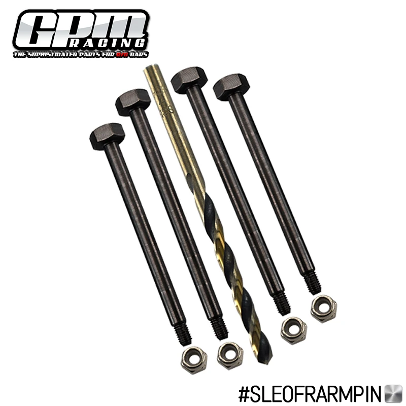 GPM 1/8 4Wd Sledge Monster Truck-95076-4 For Medium Carbon Steel Front And Rear Outer Pins