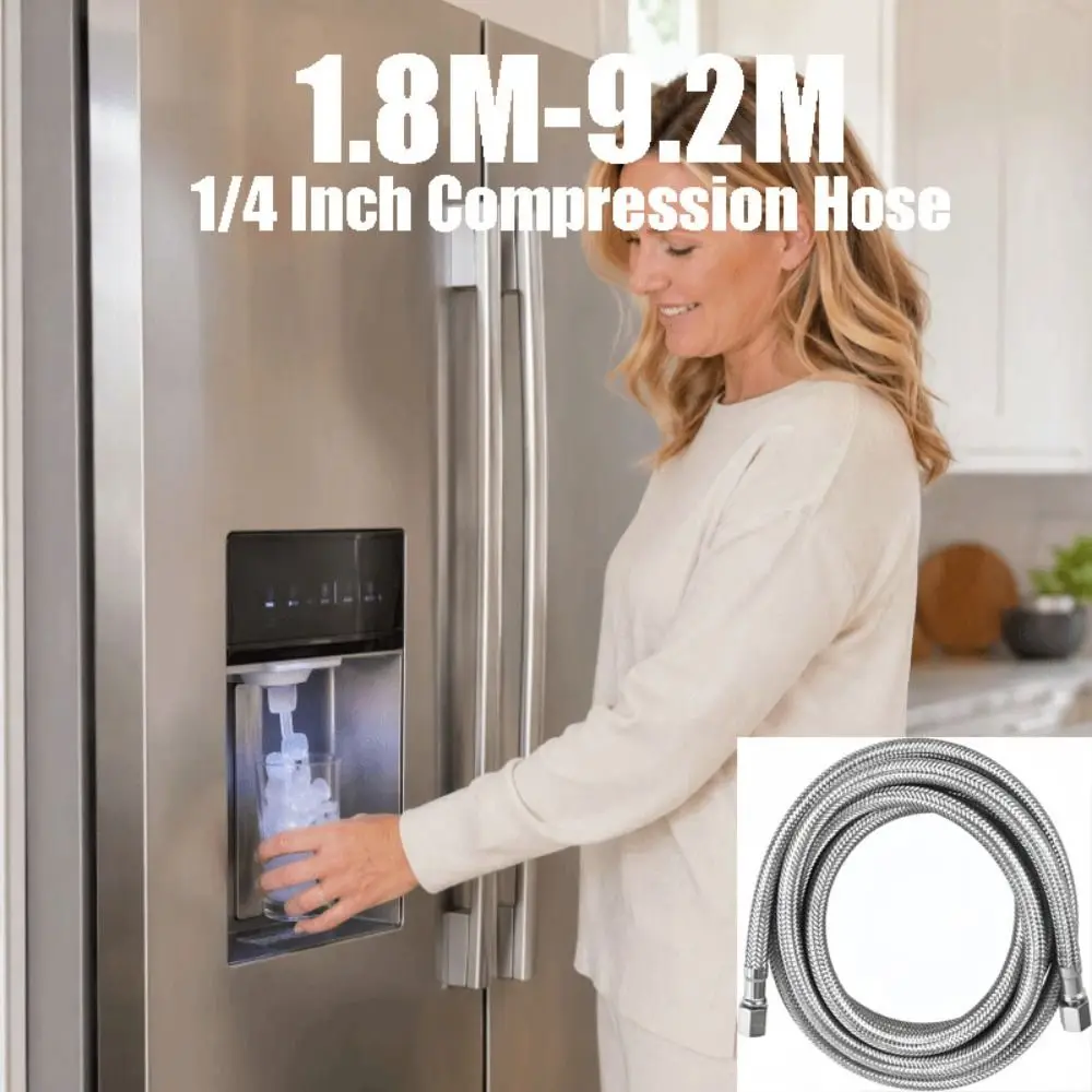 1.8M-9.2M Ice Maker Hose 1/4