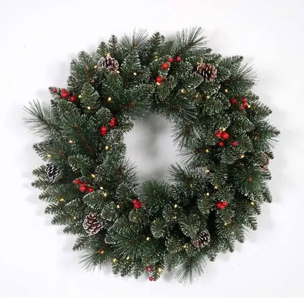 Best price black christmas wreath