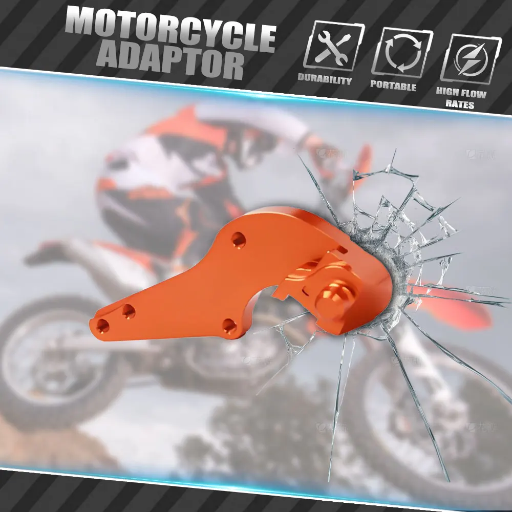 Motorcycle 320MM Front Floating Brake Disc Rotor Bracket Adaptor Adapter For KTM EXC SXF SX XC 125 150 250 350 450 2010-2021 JFG