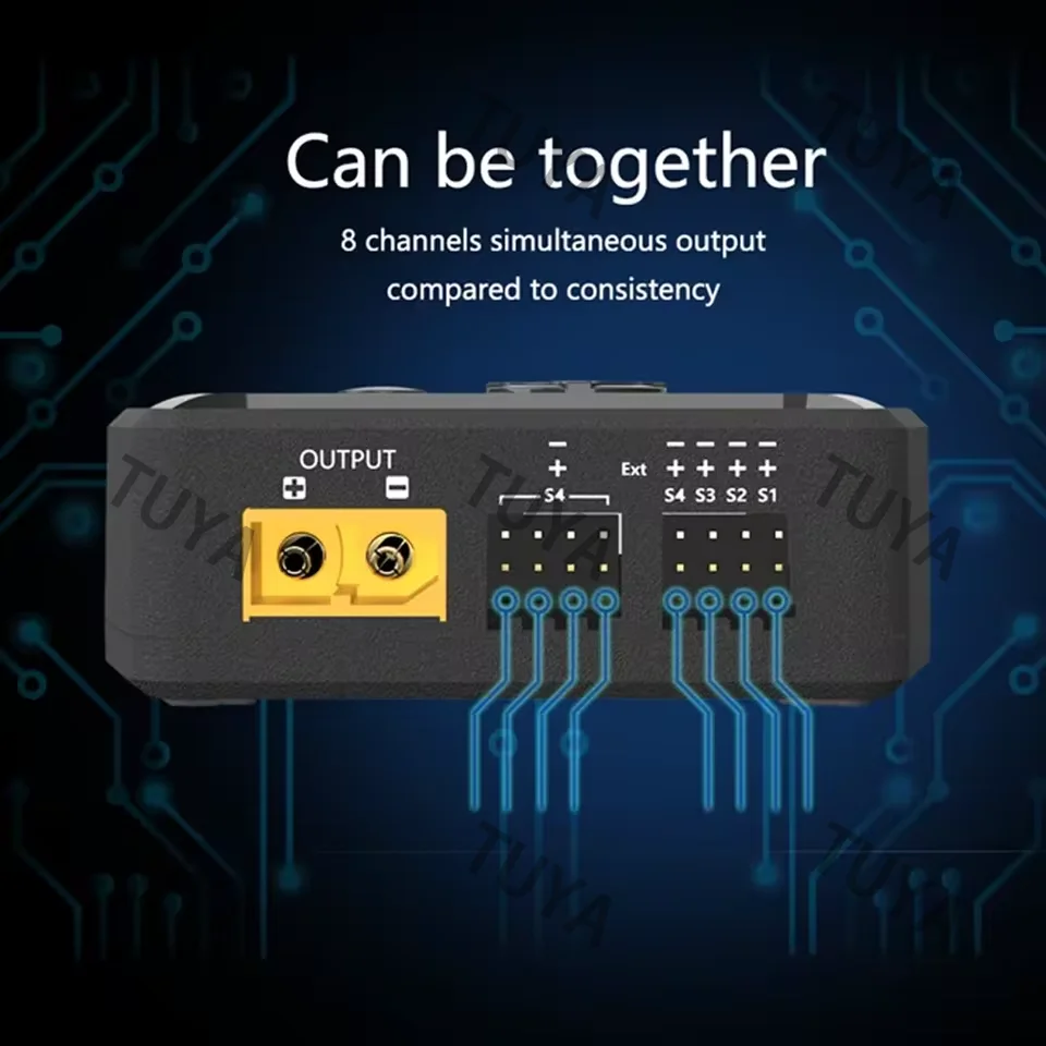 ST8 2.4 TFT 7-28V 8-Channel Servo Integrated Tester 4 Independent Interface Signal Test