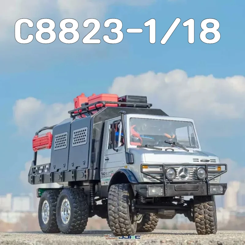 CC882 Rc Remote Control Car Six Wheel Drive All Terrain Off Road Carbon Brush Proportional Control Smart Connected Led Lights