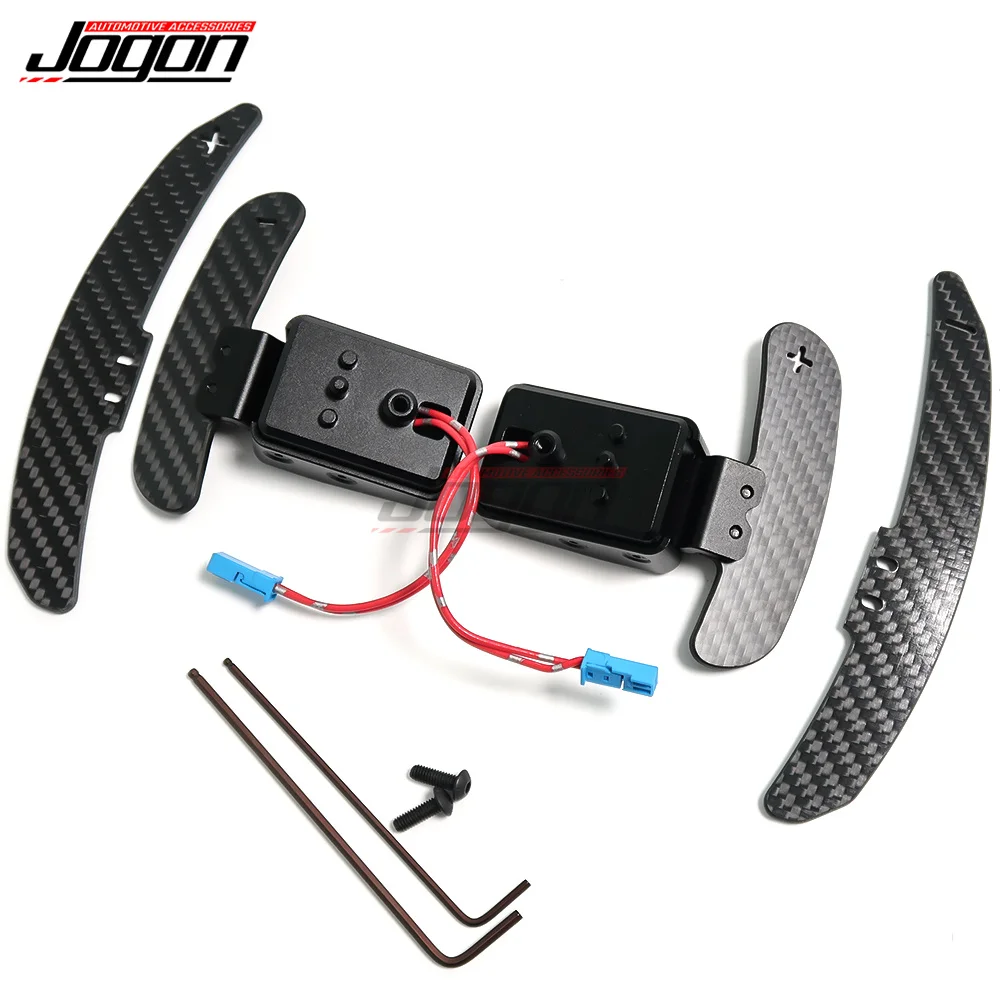 

For BMW M2 M3 M4 F20 F30 F32 F22 F80 F87 F48 F45 F31 F10 F11 F34 F15 F16 F35 F18 F12 Carbon Fiber Car Magnetic Paddle Shifter