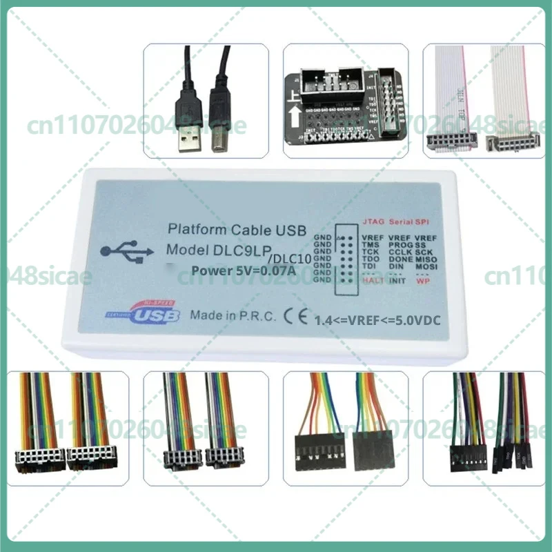 For Xilinx Platform Cable USB DLC10 DLC9LP FPGA JTAG Downloader Programmer Emulator