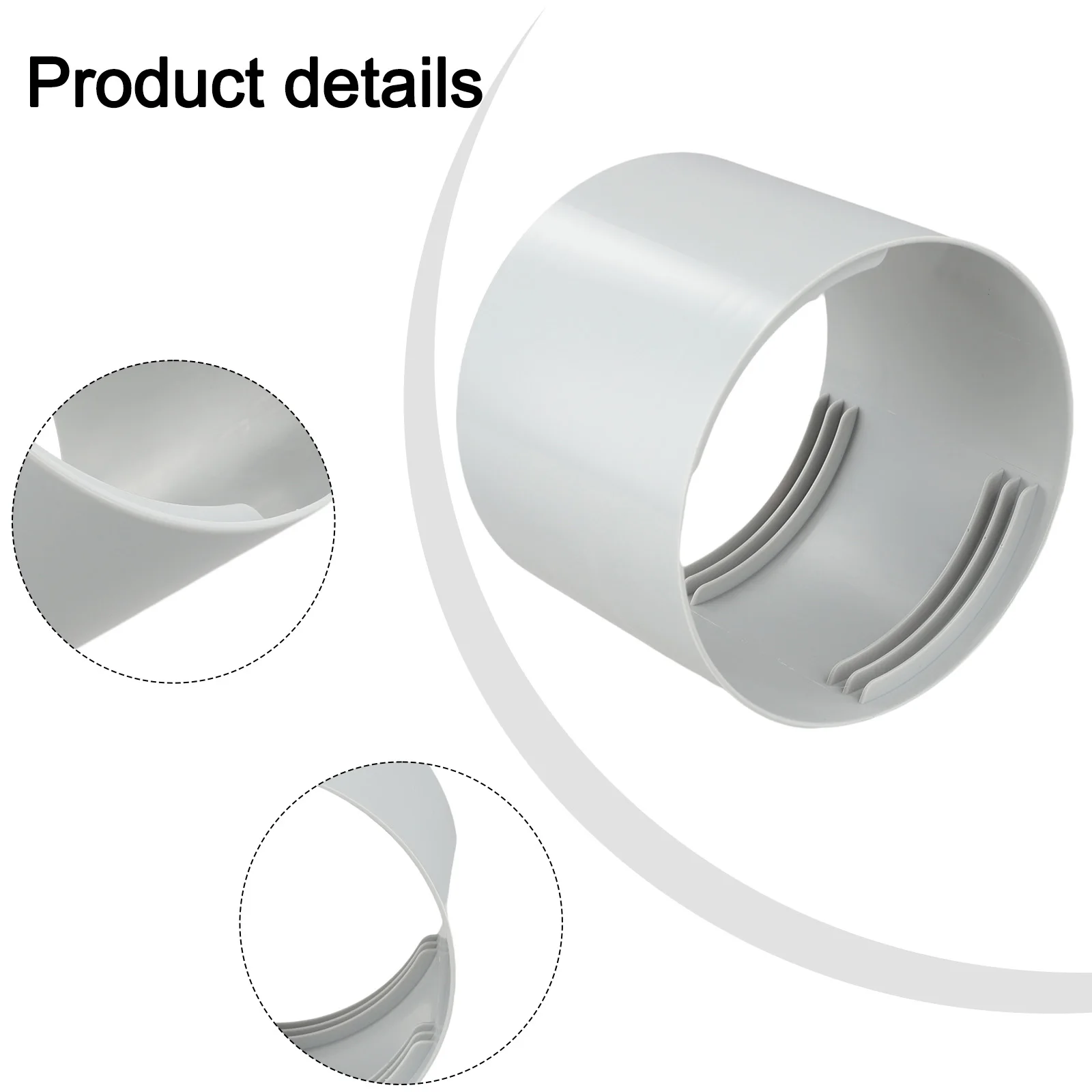 Hose Extender Air Conditioner Adapter Home Cooling Daily Use Performance Enhanced Airflow Design Improved Cooling Efficiency