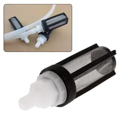 Water Inlet Micro Pump Filter Stainless Steel Net Plastic Frame Irrigation Clean Hose Accessories For 7mm/8mm