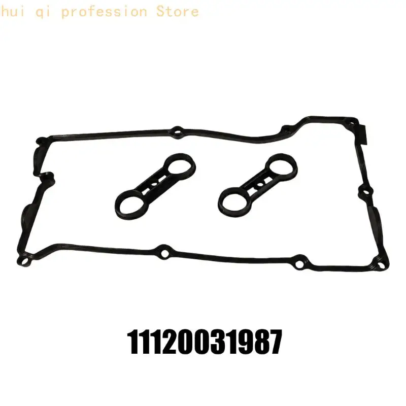 Gummi-Motordeckel-Dichtungssatz für E46 E87 E90, 3-teiliger Satz für Reparaturarbeiten. Verwenden Sie H8WE – Detail 6