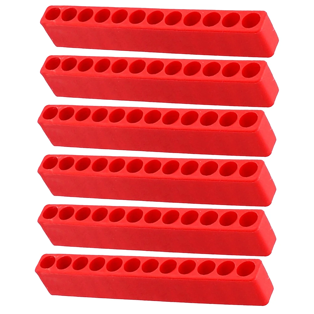 Porta punte per fori in plastica pollici esagonale strumento nota organizzare e conservare pezzi quantità cacciavite e punte da trapano organizzare