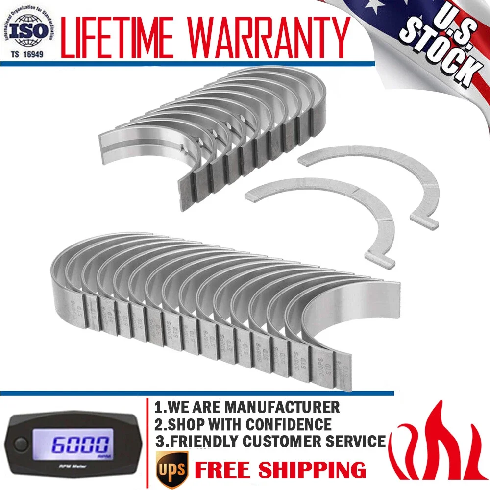 

Для Jaguar Land Range Rover 5.0L V8 комплект подшипников главного и шатуна STD AJ133