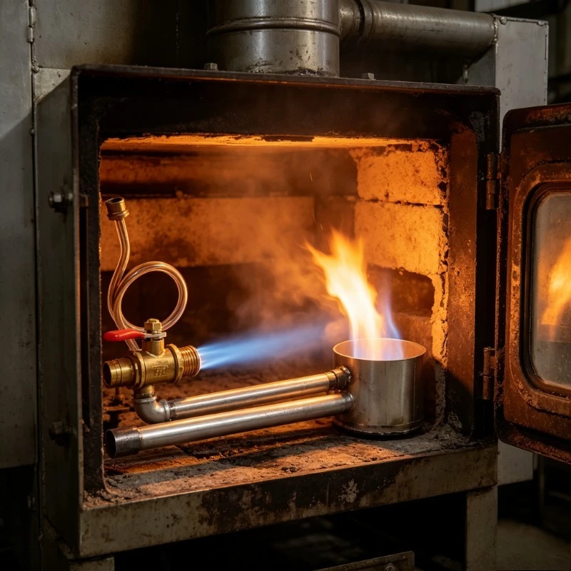 Recycelter Gebrauchtmotorölbrenner, Hocheffizientes Altölheizgerät für Industrielle Beheizung