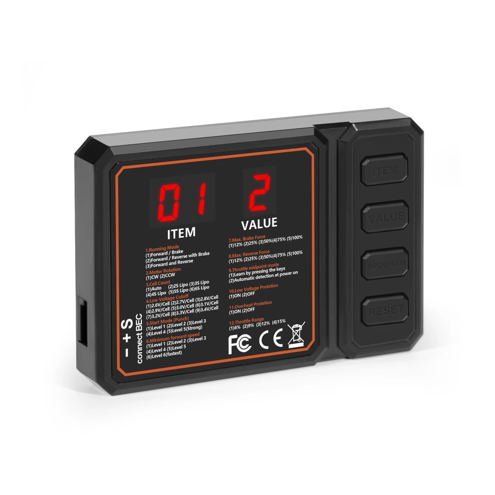 YSIDO RC Motor 3650 3660 Sensorloze borstelloze motor 5,0 mm / 3,175 mm as 60A ESC voor 1/10 RC Auto Drift Racing Off-Road RC Boot - afbeelding 1