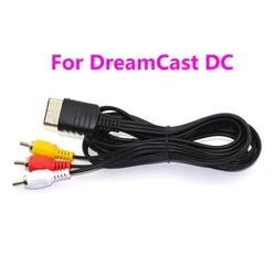 Câble audio vidéo de 1.8m pour SEGA DreamCast DC, adaptateur AV TV, convertisseur 3RCA, pour haut-parleur CD DVD