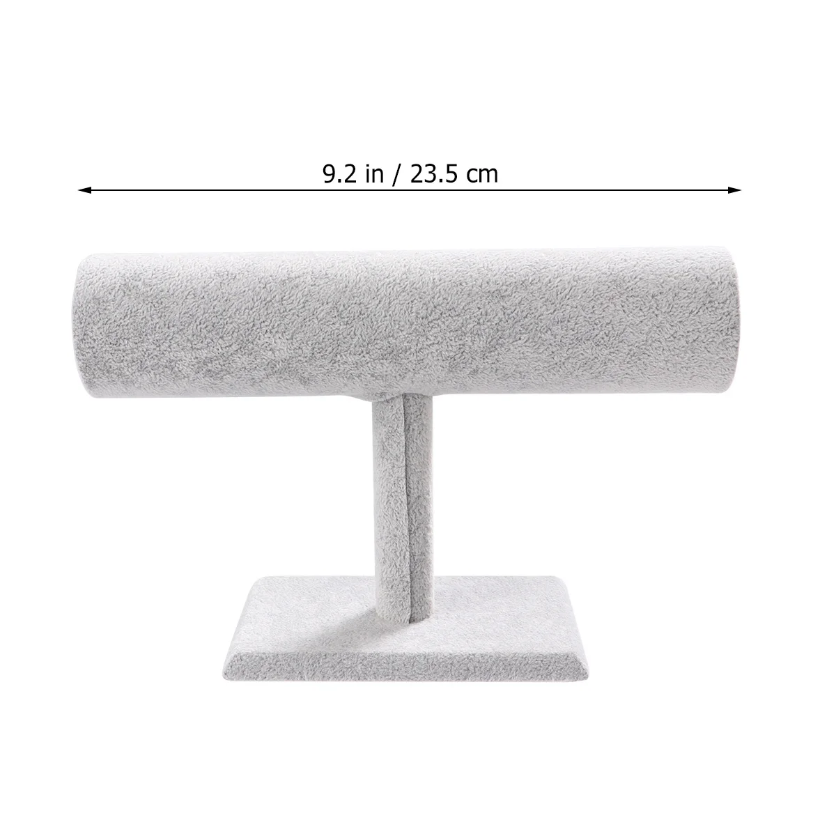 

T Shape Stand Grey Jewelry Rack For Bracelet Necklace Watch Organizer Jewelry Display Stand Storage Rack Home Decor