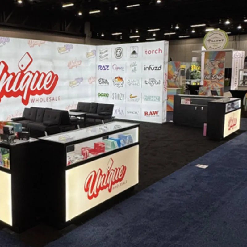 20 X 30 Foot Portable Trade Show Booth Pop up Displays Backdrop Modular Exhibition Booth