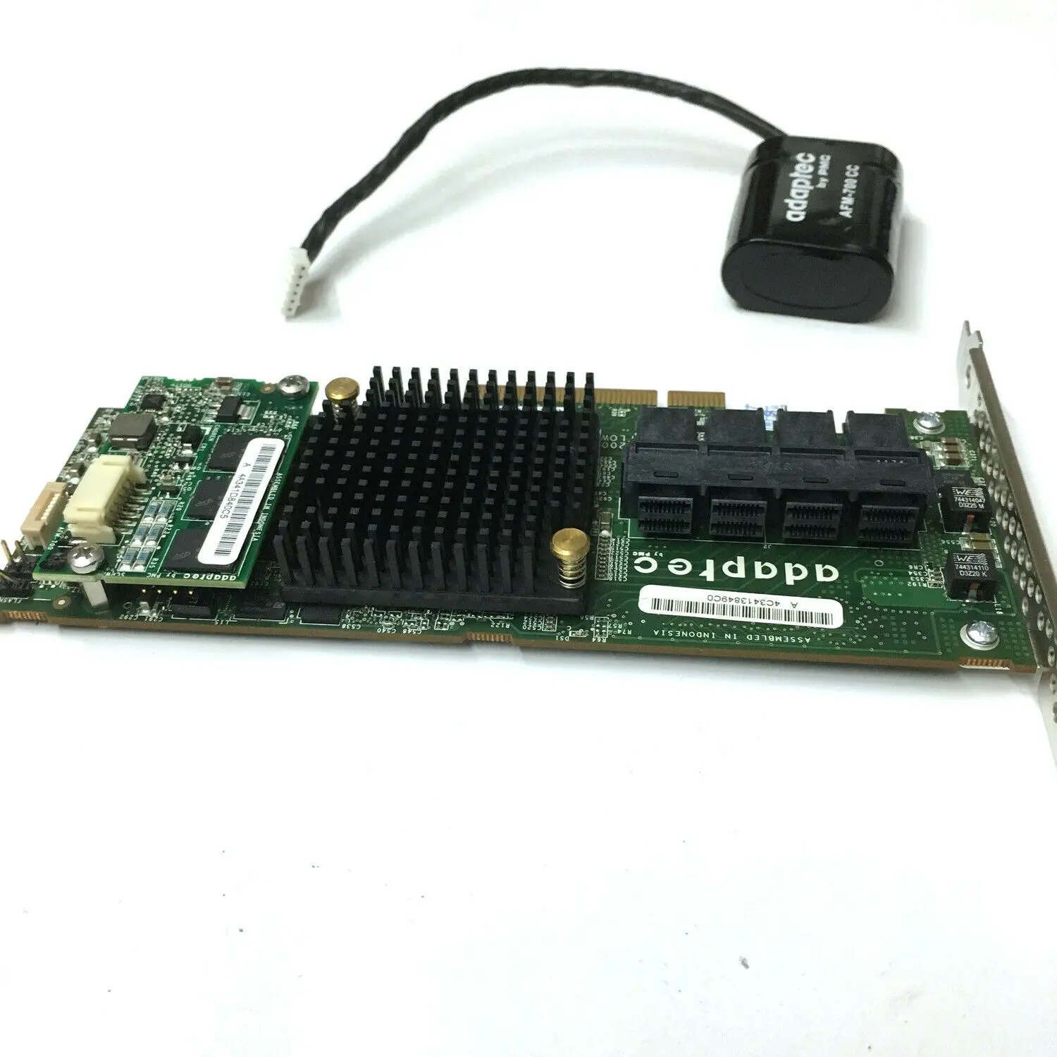 Imagem -05 - Adaptec-cartão Raid Asr71605 16 Portas 2274400-r Afm-700 1gb de Cache e Bateria Bbu