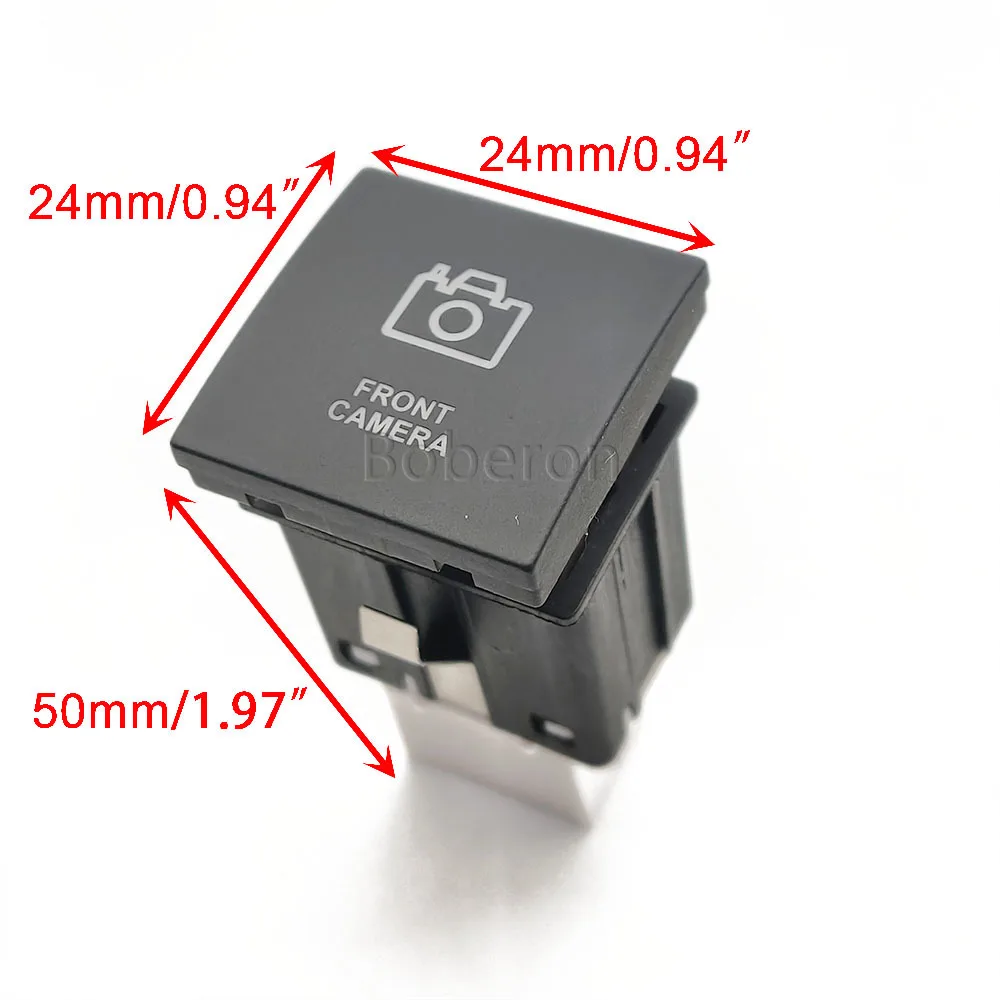Samochodowy czerwony pasek świetlny LED Czysty włącznik zasilania i wyłącznik kamery Przewodowy przewód do VW Golf 6 Jetta 5 MK5 EOS Scirocco 2006-2012
