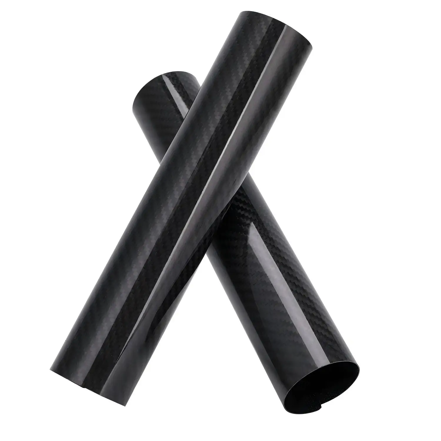 Carbon Fiber Front Fork Shock Guard Covers For Dirt Bike Pit Bike Pair 120-270mm 160mm 168mm 172mm 175mm 178mm 190mm 260mm 250mm