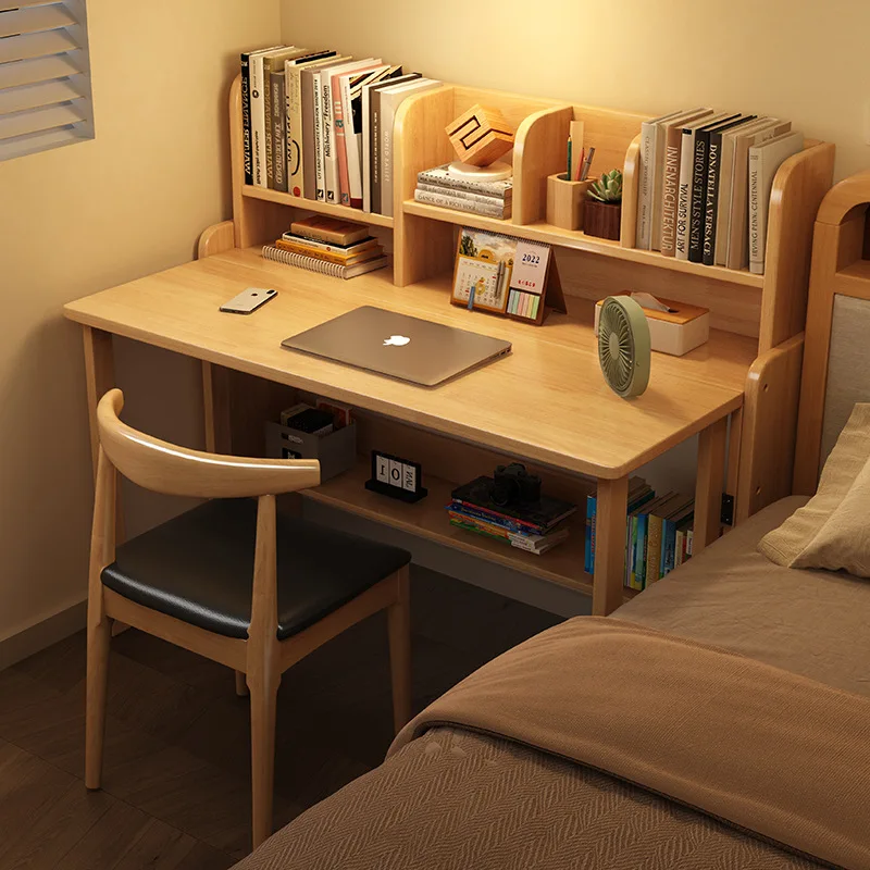 طاولة، أطفال، دراسة، مكتب، طالب، متكامل، رف كتب، قابل للطي، شقة صغيرة، خشب متين، تلسكوبي