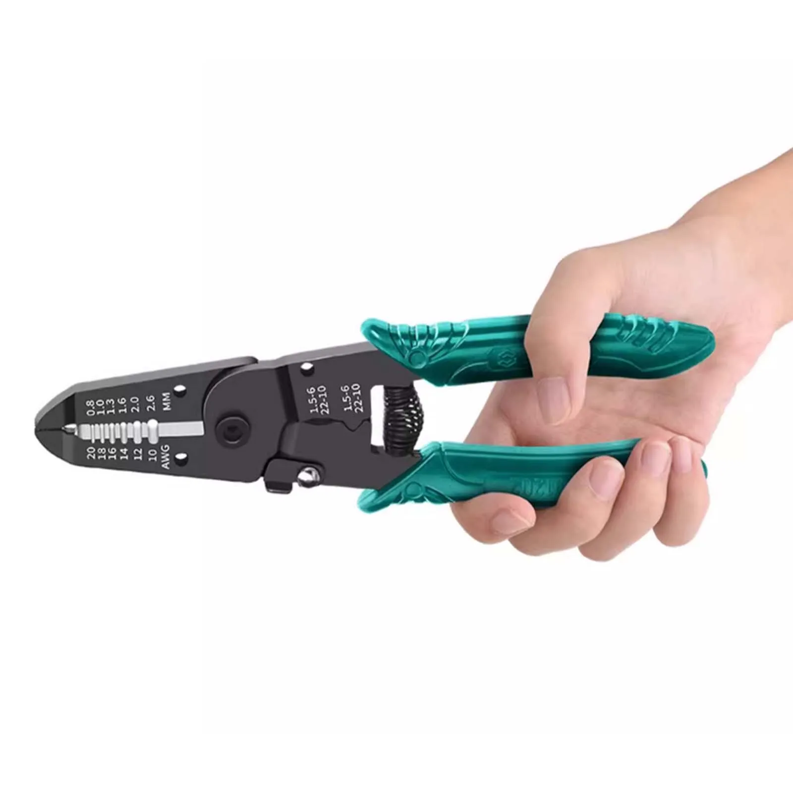 Insulated Automatic Wire Stripping Eagle-Beak Wire Cutting Scissors Electrician Wire Duckbill Pliers