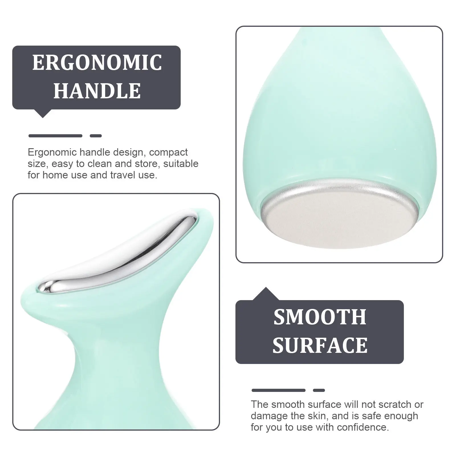 Globe For Women Face Eye Manual Massager Skincare Tool Cooling Reduces Inflammation Portable Beauty Roller Facial Massage Tool - view 5