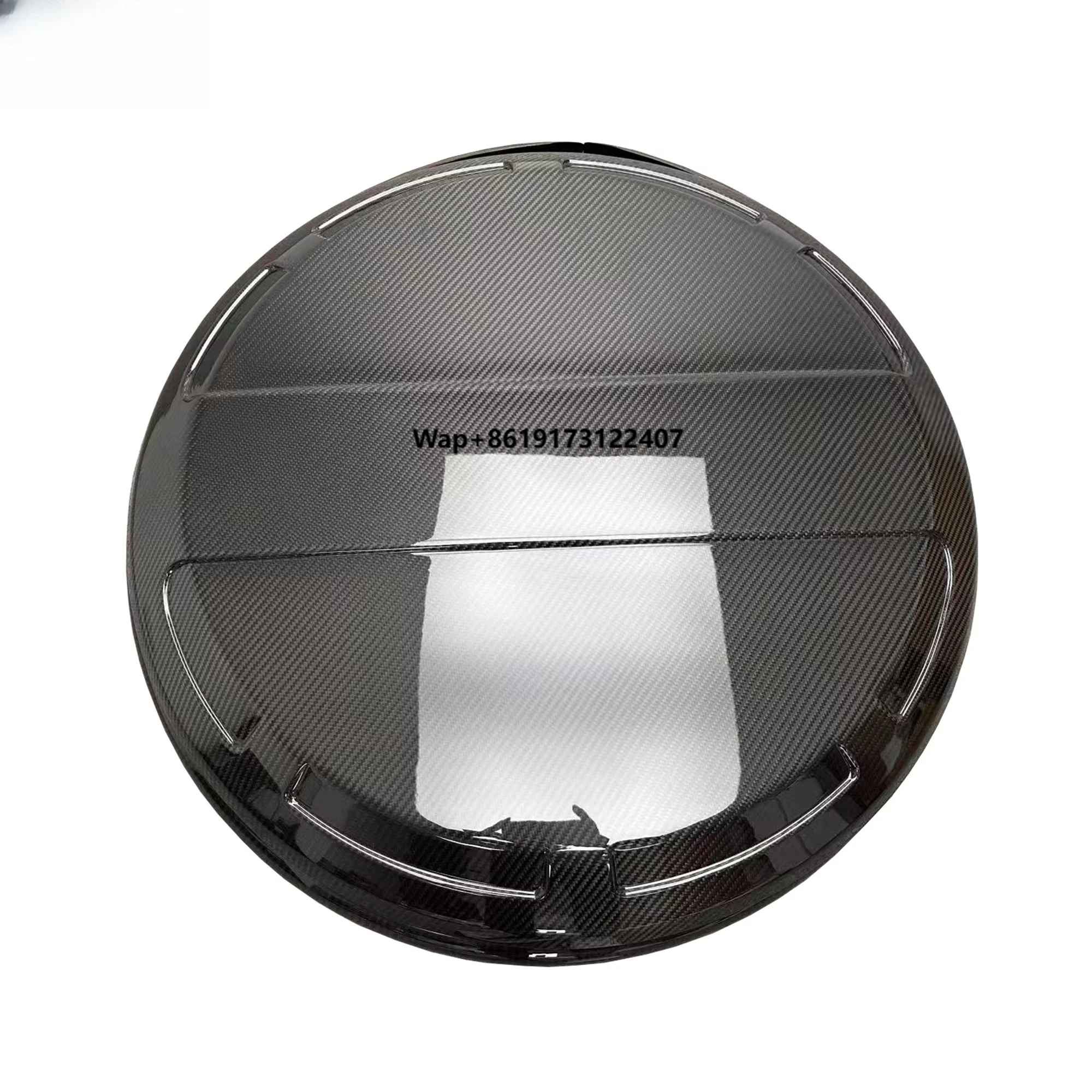

Urban Style Dry Carbon Fiber Spare Tire Cover for W464 G63 G500 2019-2024 Carbon Tire Frame Car Wheel Cover Parts