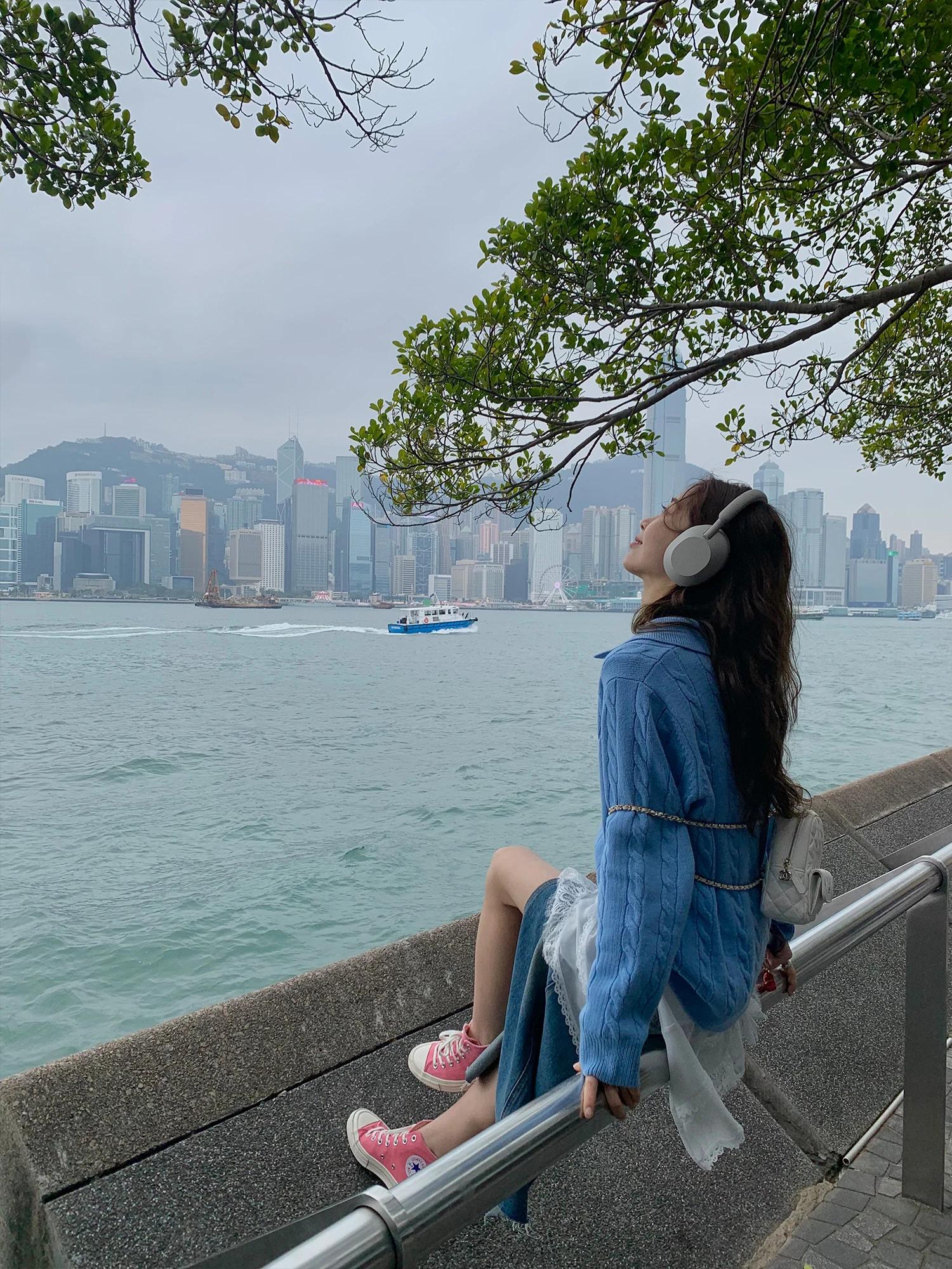 

Lettuce Victoria Collar Knitted irt Wool Floral Pattern Turn-down Collar Women's Korean Sle Long Sve Mid-length S...