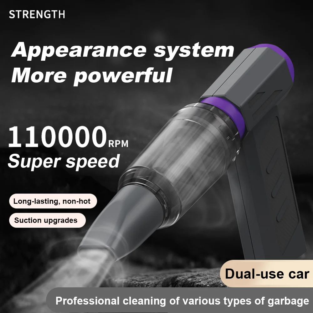 

110000 RPM Turbo Jet Fan Electric Air Duster Cleaner Brushless Motor High-Speed Turbo Violent Fan Rechargeable Powerful Blowers