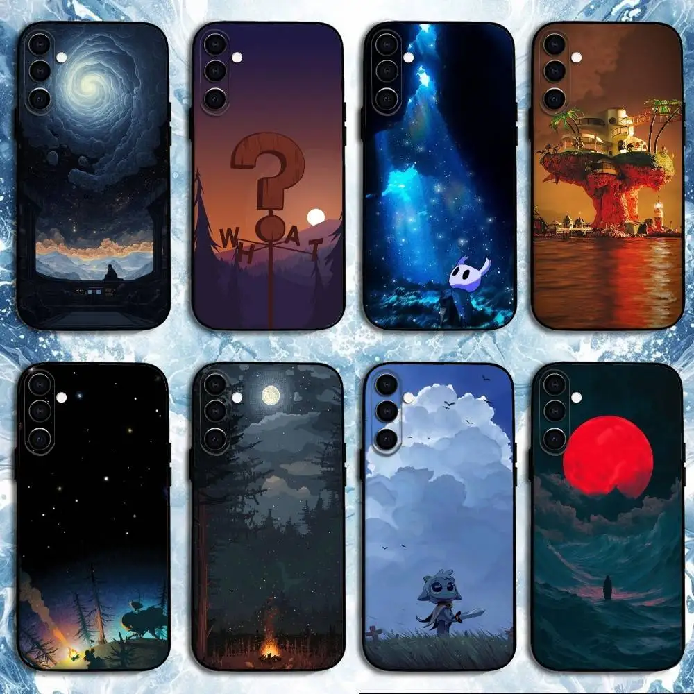 소프트 블랙 쉘 전화 케이스 이미지