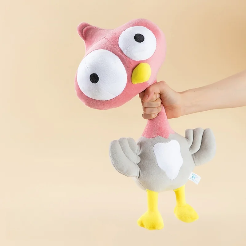 Ugly Big-eyed Chick Doll Plush Toy Sofa Ornaments Pillow Bay Window Doll Creative and Interesting Birthday Gift for Girls