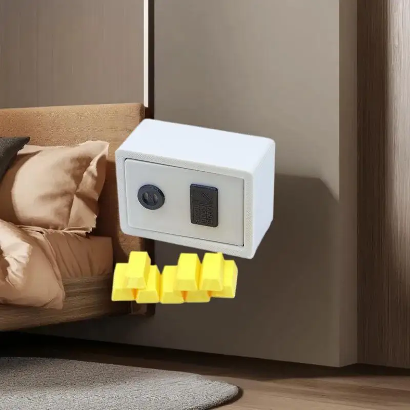 Gold Bar Styled Password Safe Dollhouse Mini Model in 1/12 Scale