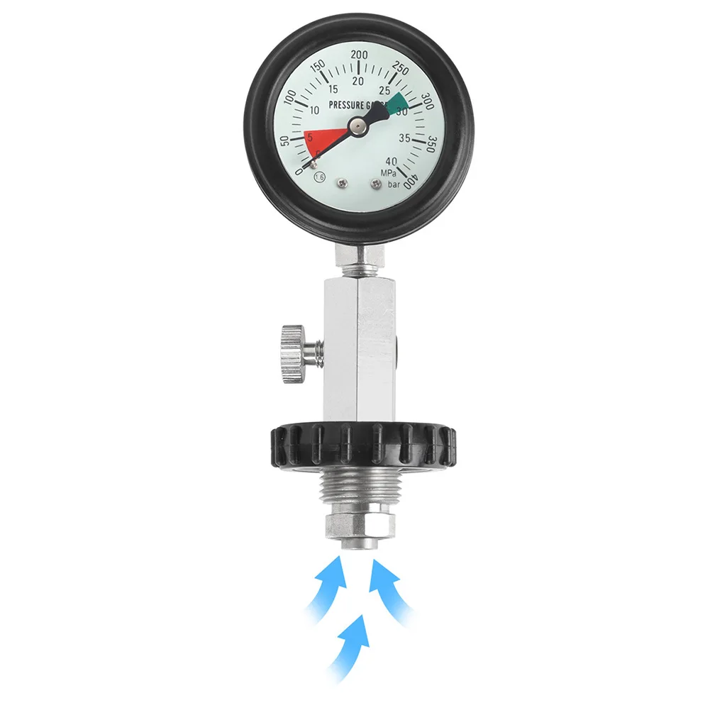 

Brand New For DIN Diving Cylinders Air Tank Pressure For Scuba Diving Cylinder Tank Pressure Gauge Diving Gauge With Handle Part