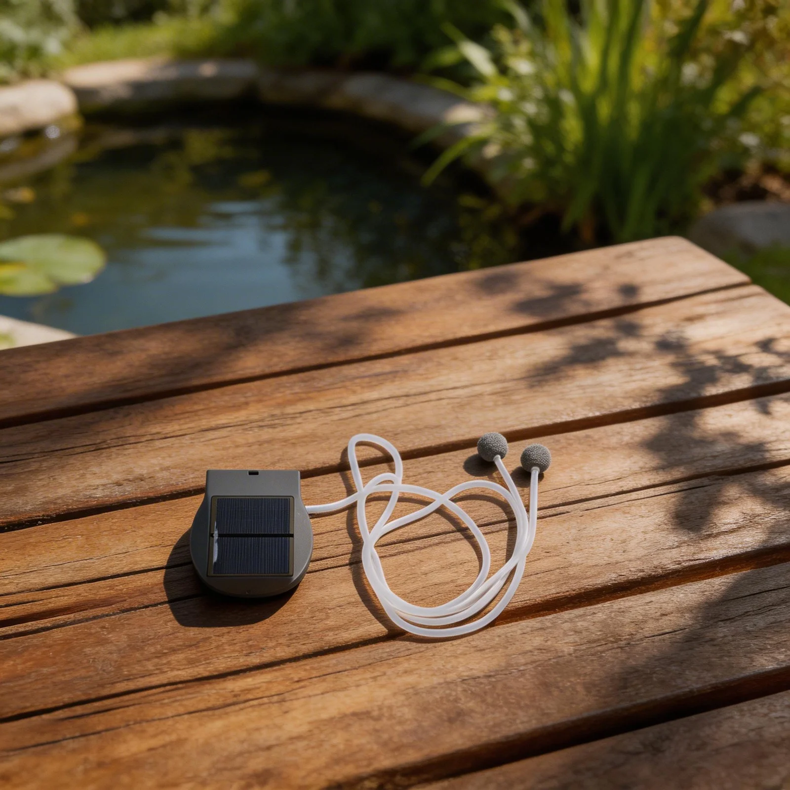 Compact Solar For Pond Aerator Pump with Rechargeable Battery and USB Charging Oxygen Pump for Fishing and Aquarium Oxygenation