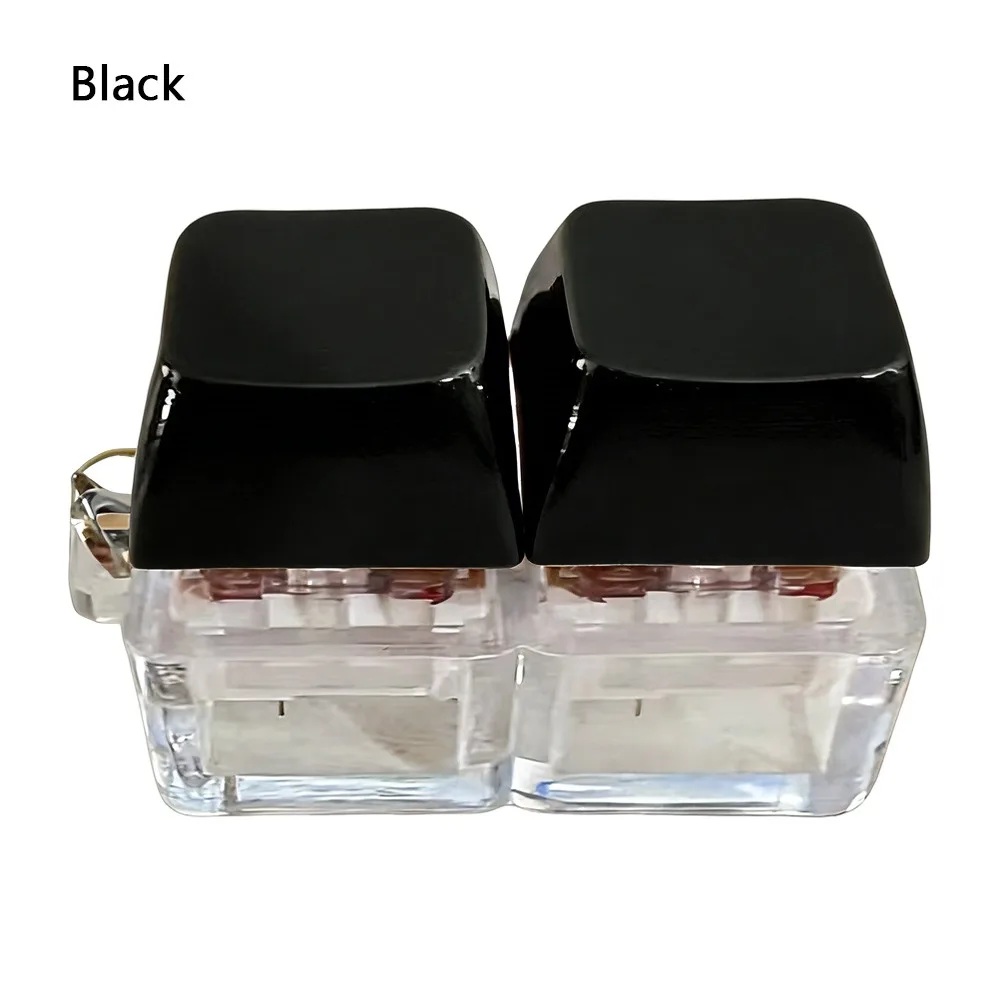 New DIY Keyboard Fidget Keychain Keys Button Keycap Finger Keyboard Caps Relief Stress No Lights Clicker Toy