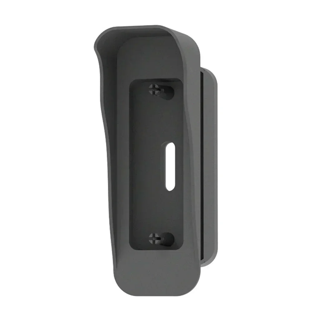 1pc Doorbell Mount Angle Adjustable Mount Kit Doorbell Camera Angle Mount For Video Doorbell Camera Black Plastic Doorbell Mount