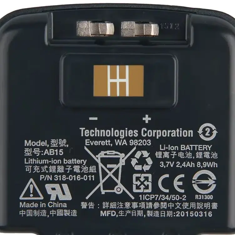 

Высококачественная батарея для перезаряжаемых батарей Intermec CN3 AB15 318-016-011