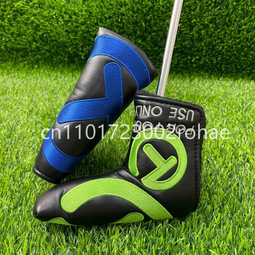 

Contemporary Mallet Putter Cover - High Grade PU Leather L-Style Headcover for Blade Putters