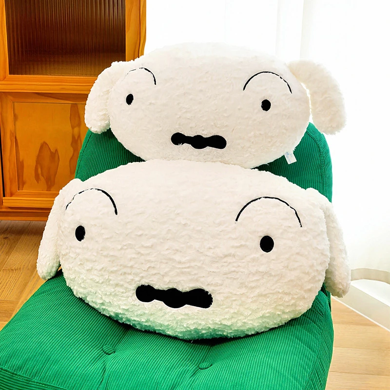 

45-75cm Nohara Shiro Crayon Shin-chan Plush Toys Cartoon Plushie Anime Birthday Hug Pillow Sofa Back Stuffed Gift for Kids Xmas