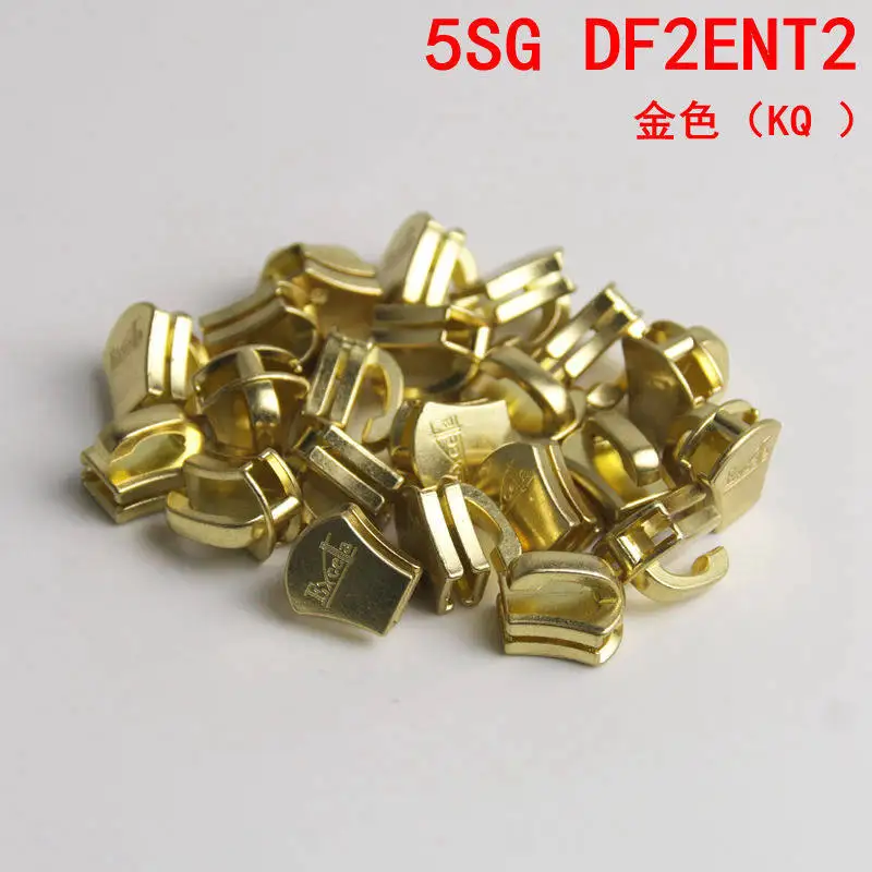 100 Stück japanische Metallschieber YKK Excella Reißverschlussköpfe für Kleidung, Gepäck, Lederzubehör 5SGDF2ENT2 – Detail 2