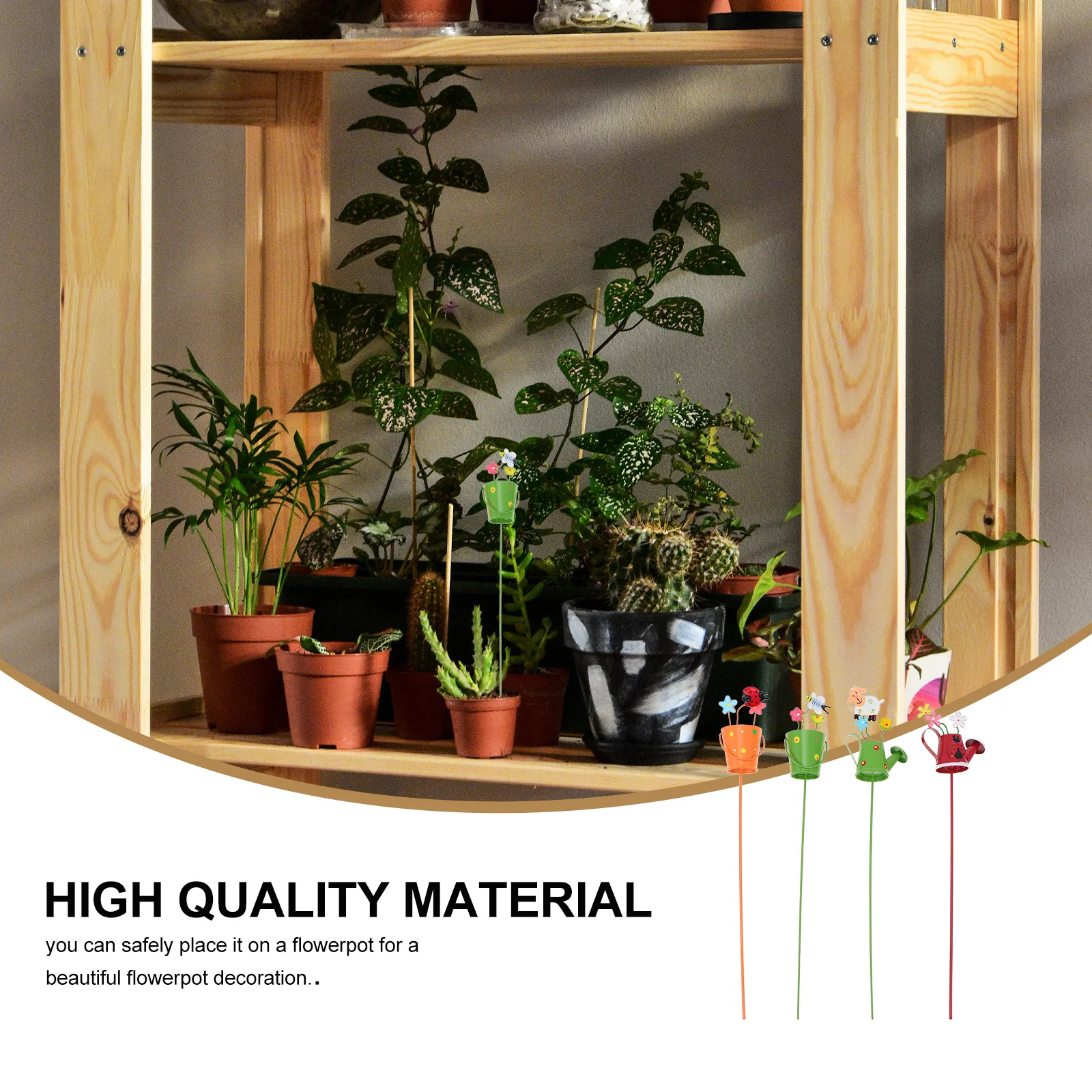 Arrosoir créatif, 4 pièces, décorations d'insertion, plante en Pot, ornement, Arrangement floral, fournitures de jardin, plante succulente