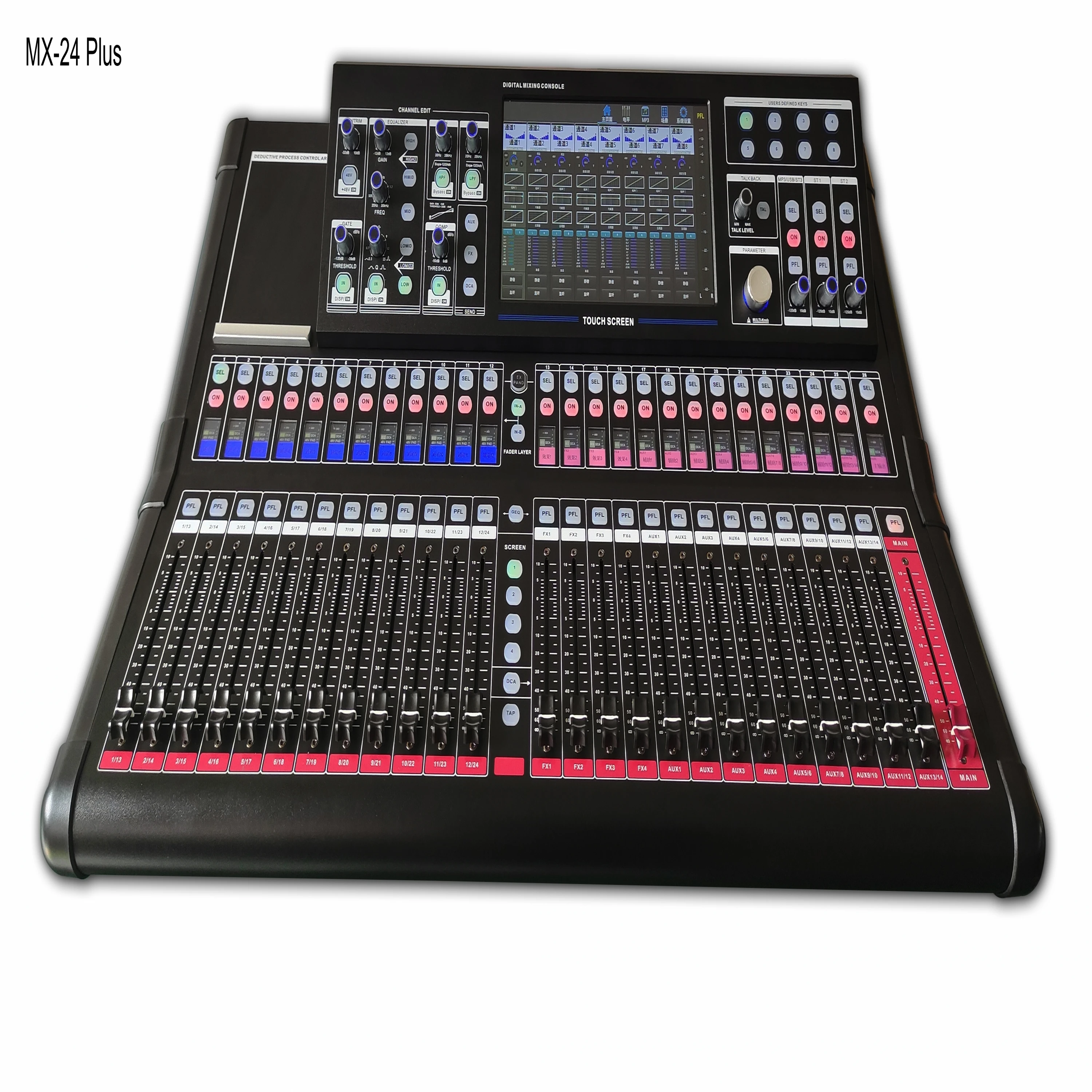 

MX-24PLUS professional Audio mixer console DJ sound system Digital mixing 24 Channels support Multi-track Recording