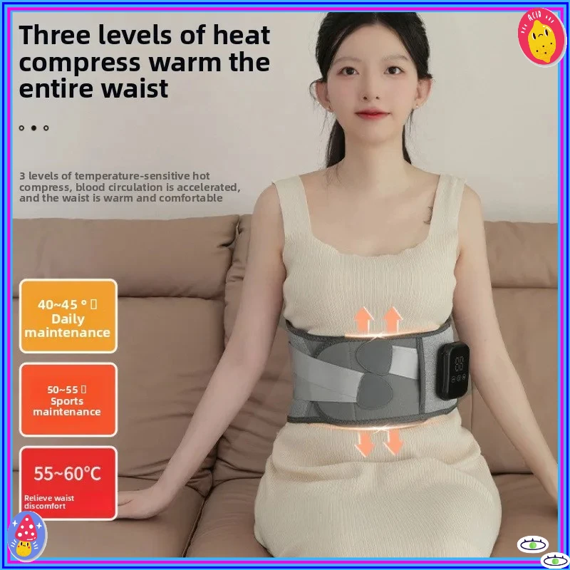 

Bestseller Wireless Heating Waist Belt Warm Compress Warm Palace Belt Rechargeable Graphene Heating Waist Massager